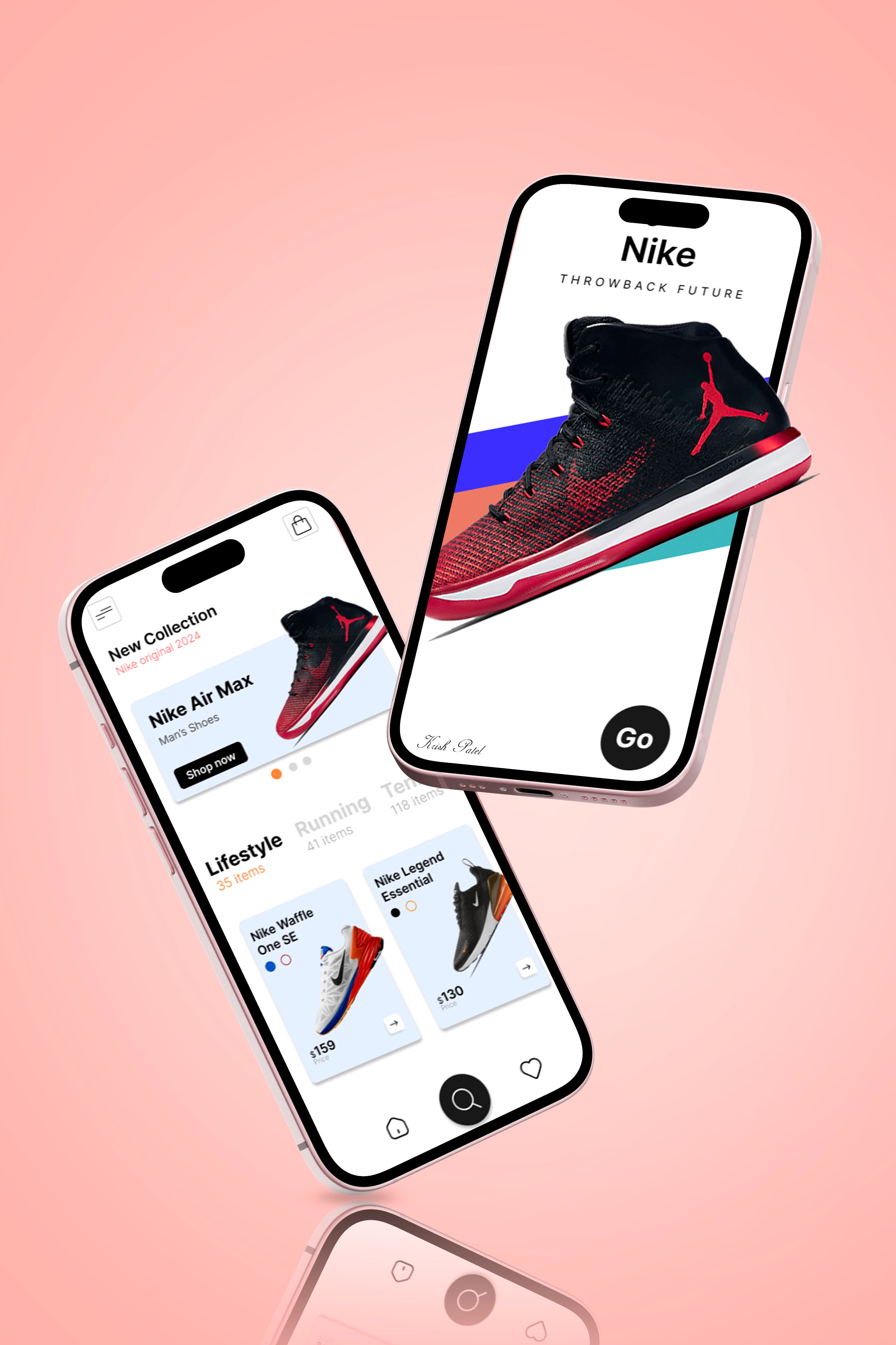 NOVEXA UI/UX Design Agency Portfolio — Mobile Application Interface & Component System